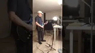 Real live unedited practice one guitarist one drummer no fuzz boxes fender amp no AI Just ME