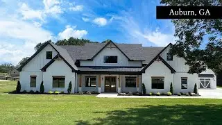 INSIDE A STUNNING NEW CONSTRUCTION FOR SALE IN AUBURN, GA! - 5 Bedrooms - 4.5 Bathrooms