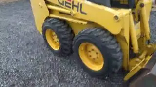 2001 Gehl 3935 SX Rubber Tire Skid Steer Loader Yanmar Diesel For Sale