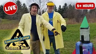 ⚡ LIGHTNING BOLTS + More Science Experiments | LIVE | Science Max
