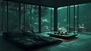 Tranquil Rain Sounds at Night | Cozy Bedroom Ambience for Deep Rest