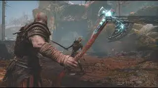 God of War Part Encounter Draugr First Fight  -  1  #1million #givemegodofwar