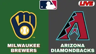 LIVE : Arizona Diamondbacks Vs Milwaukee Brewers | MLB 2025 | MLB Live Baseball Score | Aug 29 2025