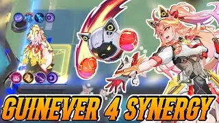 GUINEVER UNLIMITED ULTI 4 SYNERGY!! 6 BRUISER 6 STARGEZER ASPIRANT & SWIFTBLADE - MAGIC CHESS GO GO 