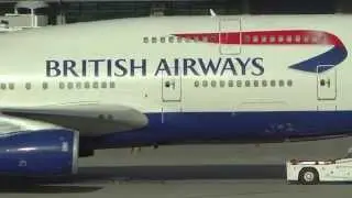 G-BYGG British Airways Boeing 747-400 taxiing London