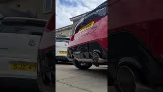 Gr Yaris Milltek GPF back, resonated exhaust with polished tips.