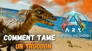 Comment tame un TROODON sur ARK ascended - Tuto