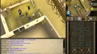 Killing someone for 3b in the new wilderness! phat, cracker and hween mask