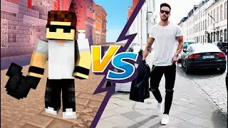 Minecraft vs реальная жизнь / Minecraft vs real life