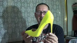 Produktvorstellung: China 12cm Classic Stilettos / High Heels Neon-Gelb
