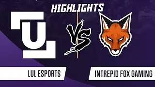 LUL Esports vs Intrepid Fox - Greek Legends: #3 &Alpha;&gamma;&omega;&nu;&iota;&sigma;&tau;&iota;&kappa;ή