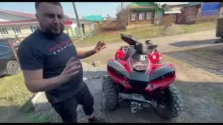 Квадроцикл #LINHAI #YAMAHA D400 обзор, отзыв, мнение . Отличный, но подойдет не всем .