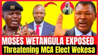Speaker Wetangula EXPOSED Threatening Kabuchai MCA Elect Eric Wekesa