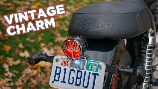 Triumph Bonneville Tail Light Mod