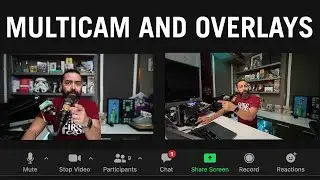 How to MultiCam & Add Overlays in Zoom Like a Pro (Mac Tutorial w/ PC alternative)