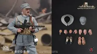 SSM009 Eight Route Army Machine Gunner