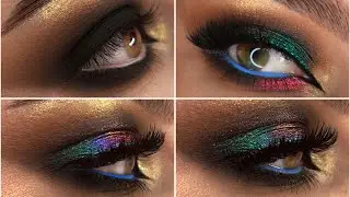 Tutorial explicat pas cu pas smokey'eye duochrome