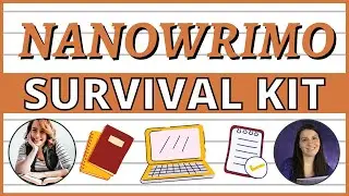 MY NANOWRIMO SURVIVAL KIT + Preptober Checklists & Tips (Original Tag by Write Holly Davis)
