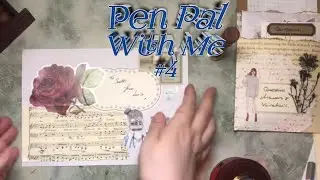 Penpal With Me #4 / No Talking Happy Mail Process Video #penpalideas #penpalwithme