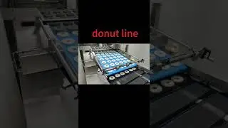 cup Cake Muffin Cake Sponge Donut production line #bakery #food #packing