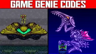 (Super Metroid) One Hit Kill, Hit Anywhere, Jump in Mid Air - Game Genie Codes