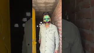 Helloween transition 😱 Horror Video 👻 #saritakifamily #funny #comedy #bhoot #horror #shorts