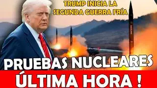 💥 Trump starts the second Cold War! ⚠️ US confirms nuclear tests! Russia responds