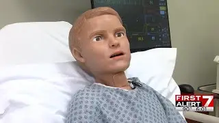 UTPB nursing students train with high-tech mannequin named &ldquo;HAL&rdquo;