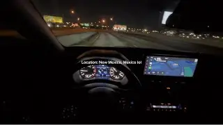 Night Drive in the 2023 Nissan Altima SR | 4K POV ASMR