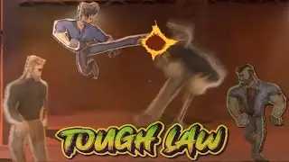 Paperboard Style Beat &lsquo;em up | Tough Law - Begin Gameplay PC Steam Switch 4K