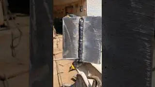 New method for vertical stick welding #shortsvideo