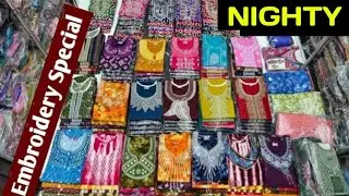 Ladies Nighty Wholesale Market Mumbai | Night Gown Manufacturer In Mumbai | Nighty Wholesale Market