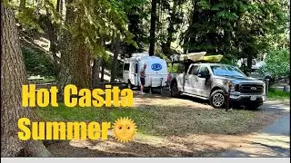 Cozy Summer Camping in the Casita