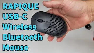 RAPIQUE USB-C Wireless Bluetooth Mouse