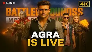 🎮 🚀 『Agra is Live』 | 1v8 Challenge 💥 Will I Survive or Revive? 🤣