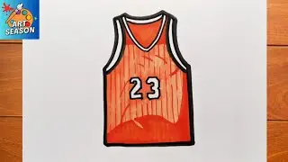How to Draw a Basketball Jersey Step by Step