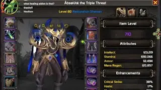 World of Warcraft Resto Shaman M+ Dungeons Healer