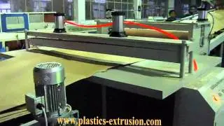 Features of WPC Sheet Extrusion Line