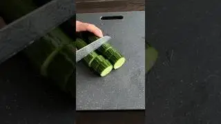 Cucumber cutting skills #short