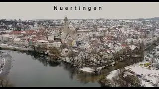 Nuertingen by DJI Mavic Mini in the cold weather, as the first time for me.