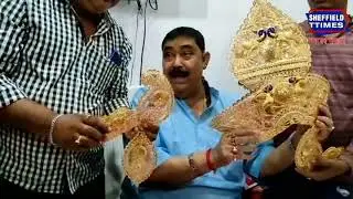 Anubrat Mandal decorated his idol of ma Kali with gold, what prayer to the goddess?