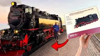 Echte Dampflok VS 100€ Klemmbaustein Set! 🚂 | Harzer Schmalspurbahn Review!
