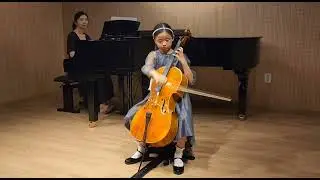 C.Webster Scherzo | Suzuki Cello | Stella Kang 7 years old | Young musician | Highlights