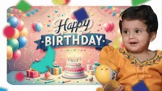 Kavya's 1st Birthday Teaser Beautifull Clips @mayuricoolkidsstudio The Best Kids Photography
