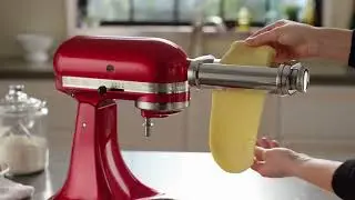 Comment faire des p&acirc;tes avec l&rsquo;extension ensemble de machine &agrave; p&acirc;tes de 3 pi&egrave;ces KitchenAid&reg;