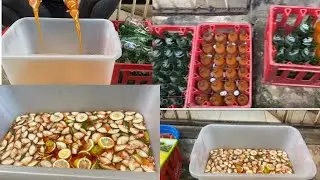 КАК ПРИГОТОВИТЬ НИГЕРИЙСКИЙ ЧЭПМЭН ДЛЯ ВЕЧЕРИНКИ || РЕЦЕПТ НА 100 ГОСТЕЙ || #drinkrecipe #chapman