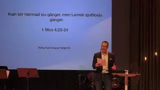 Helig Gud skapar heligt liv - predikan av Niclas Strindell 2025-12-14