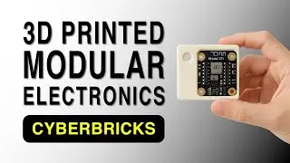 CyberBricks: Revolutionizing 3D Printing with Modular Electronics