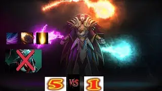 Sumiya Invoker God Mode | Weaver Cant Do Anything 1 V 5 Game