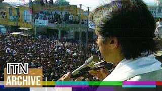 Imran Khan promises to clean up corruption during first premiership bid (1996)